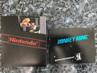 DONKEY KONG  5 SCREW RARE 1st PRINT NO "TM" 1986 CARTRIDGE CIRCLE SoQ + MANUAL — photo 1