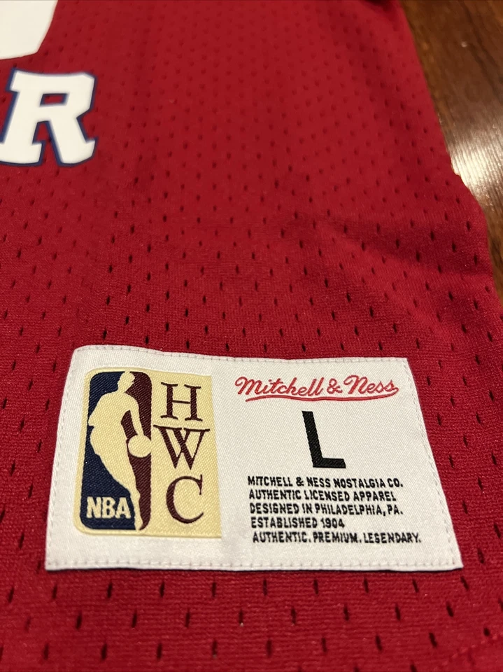 Camiseta deportiva All Star Mitchell & Ness 1988 para hombre Magic Johnson Lakers malla grande L NBA Foto 4 de 4