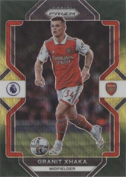 2022-23 Panini Prizm Premier League Granit Xhaka #156 for sale | eBay