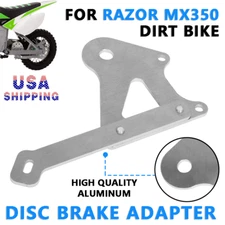 Aluminum 140mm Disc Brake Caliper Adapter For Razor MX350 Off-Road Dirt Bike US