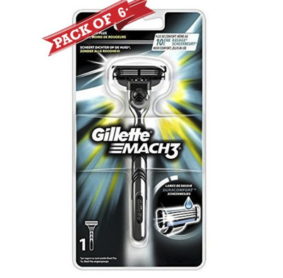 Gillette mach-3 apparaat + 2mesjes 1st (3014260239626)