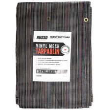 8x10 Vinyl Coated Multi-Color Mesh Tarp for Dump Truck Cover Landscape Trailers