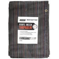 8x10 Vinyl Coated Multi-Color Mesh Tarp for Dump Truck Cover Landscape Trailers