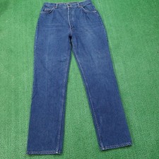 VINTAGE LEE USA MADE DENIM MEDIUM WASH BLUE JEANS WOMENS SIZE 16 MED 30X31 