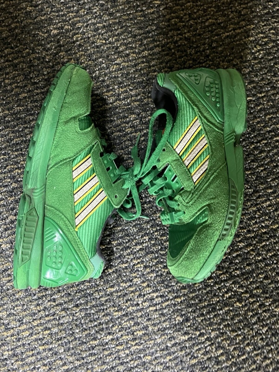 Size 5 - LEGO x adidas ZX 8000 Color Pack - Green for sale online