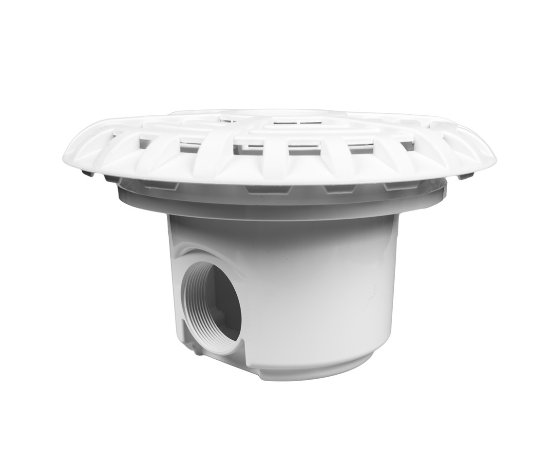 Certikin Main Drain Abs HD33L For Liner Pools Includes Vinyl Gasket And Screws