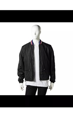Auth GUCCI Men Jacket Blouson Gr. 52 Jacke Gucci-Logo 473302-Z719B-1155 SOLD OUT