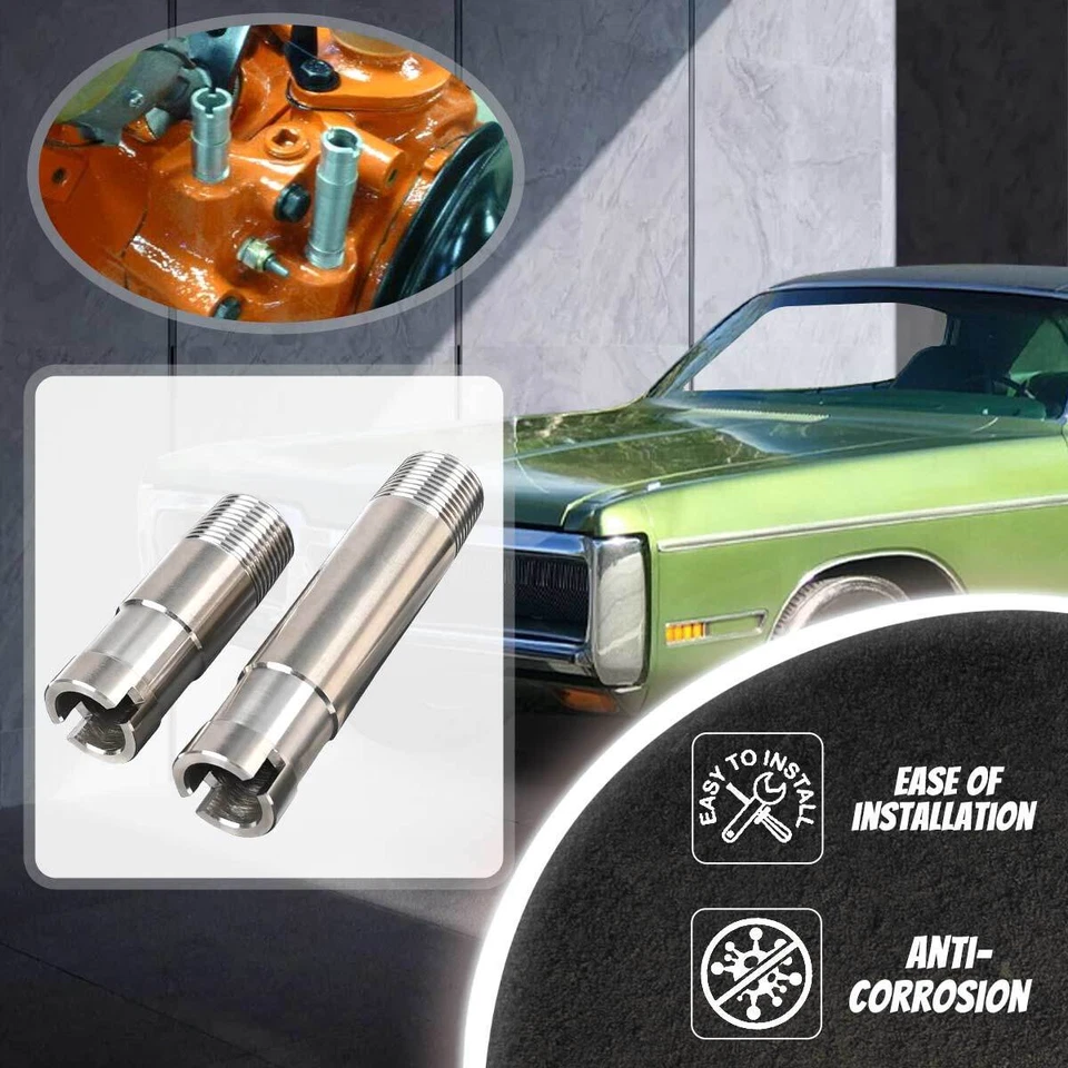 For Dodge for Chrysler Big Block 383 400 440 1962-1969 Heater Hose Nipple Outlet Foto 4 de 4