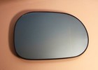 MERCEDES ML W163 1998-02 WING DOOR MIRROR GLASS BLUE HEATED RIGHT