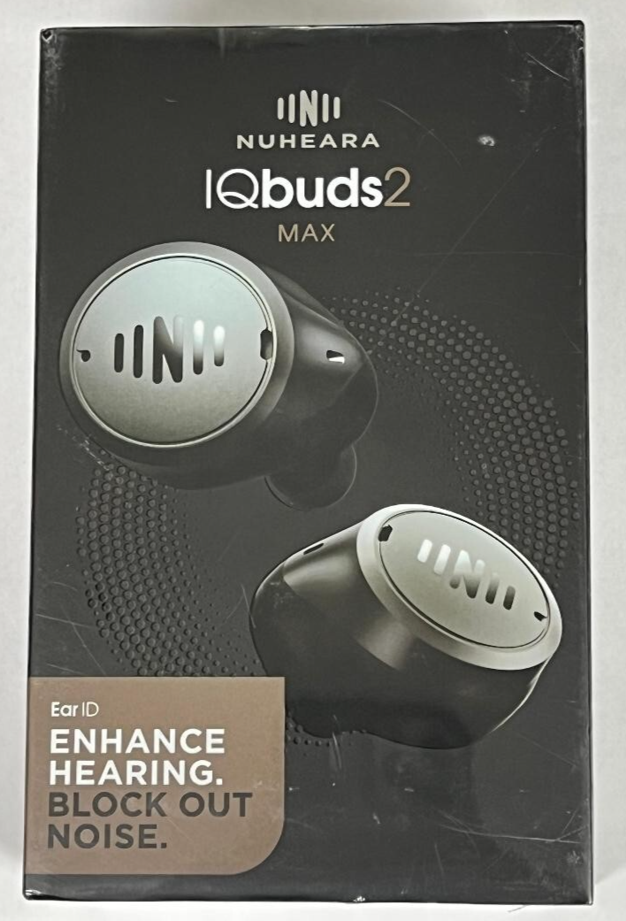 【新品未使用品】Nuheara IQbuds 2 MAX Amazon.com: IQbuds 2 MAX Hearing Amplifier with