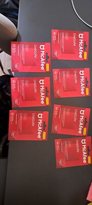 Verkaufe McAfee Livesafe Jeweils 7 Mal 1 Jahres Abbonnement