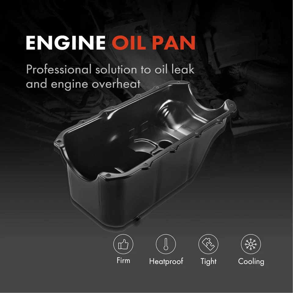 Engine Oil Pan for Chevrolet Lumina APV Cavalier Pontiac Grand Prix Buick Regal - Image 2 of 4
