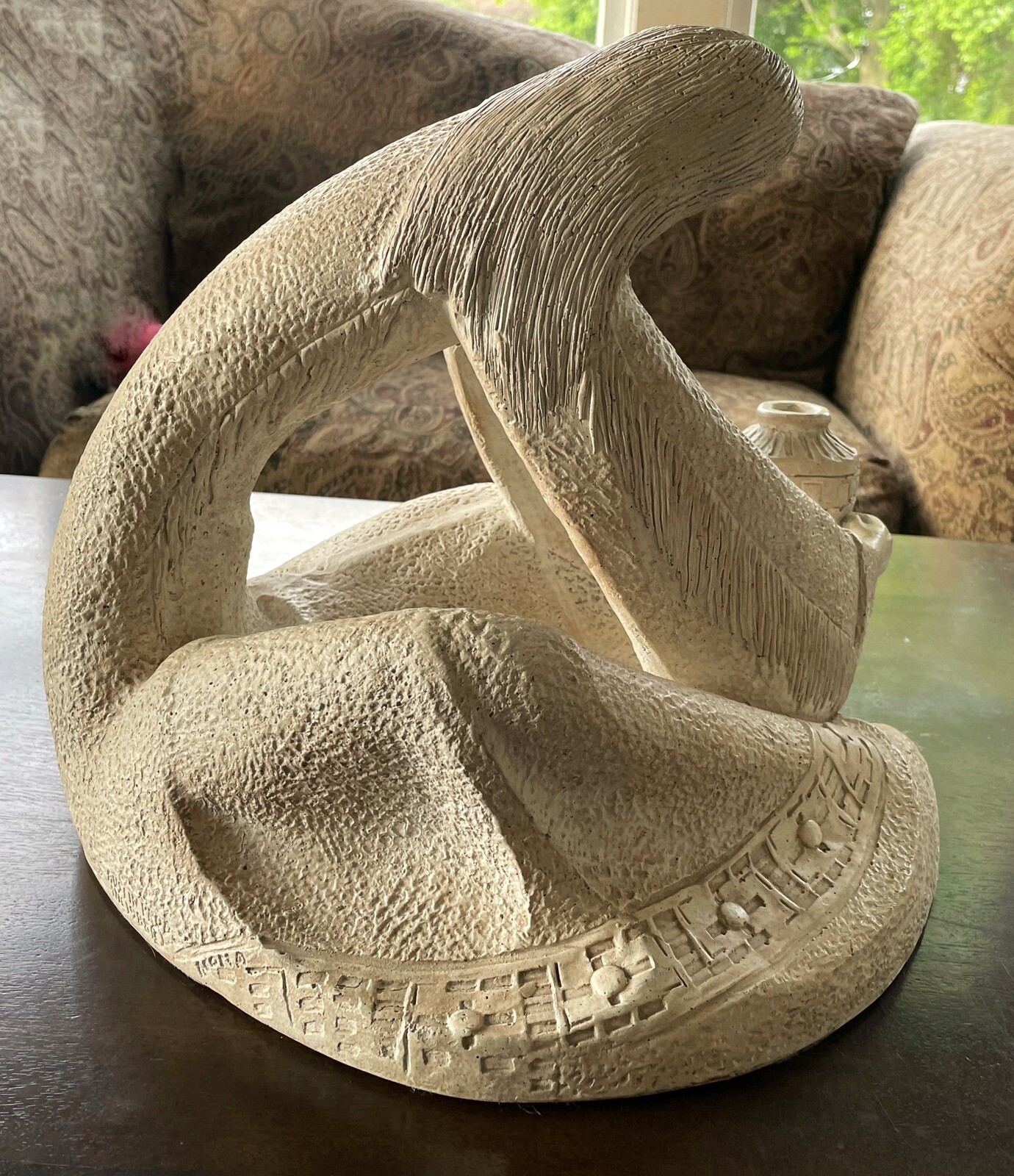 AUSTIN Productions 1988 Sculpture OLLA DE LA VIDA By Pamela