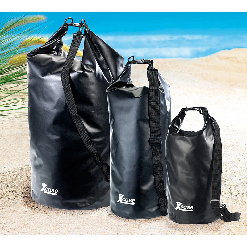 Xcase Seesack: Wasserdichter Packsack 70 Liter, schwarz (Wasserdichter Seesack) - Bild 3 von 3