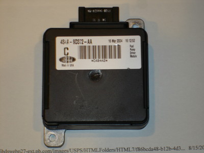 2000-2007 FORD FOCUS FUEL PUMP DRIVER 