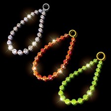 Gorgeous Gift Ideas Portable Beaded Phone Charms Strap for Samsung Galaxy iPhone