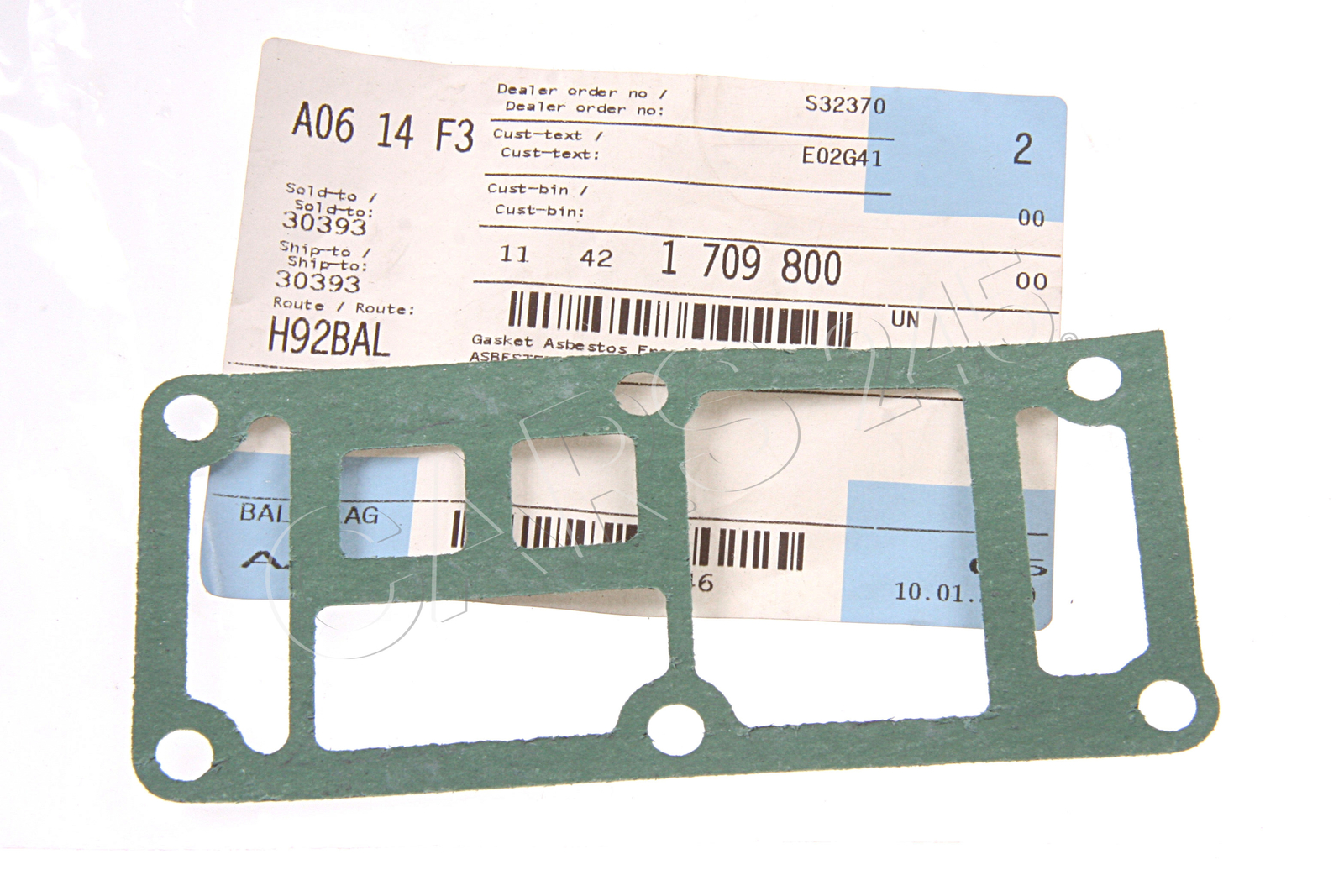 Genuine BMW E30 E34 E36 E46 Oil Filter Housing to Block Gasket NEW