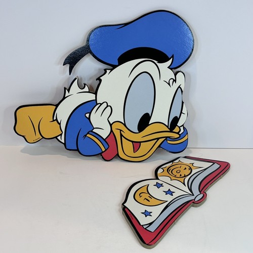 Vintage Disney Wall Decor Nursery Cardboard Cutouts Baby Donald Duck