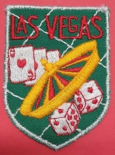 VINTAGE LAS VEGAS ACE OF HEARTS ❤️ ROULETTE WHEEL SNAKE EYES DICE