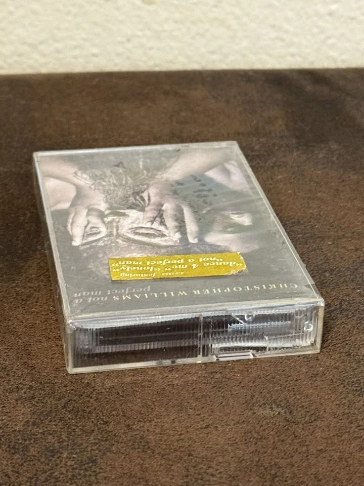Rare! Christopher Williams Not A Perfect Man (Cassette) Hype Sticker SEALED - Image 3 of 4