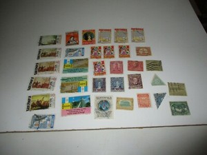 Postage Stamps: Guatemala, used, unsorted 