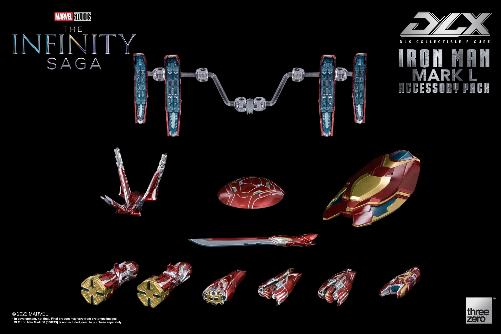 Threezero The Infinity Saga – DLX Iron Man Mark 50 Accessory Pack