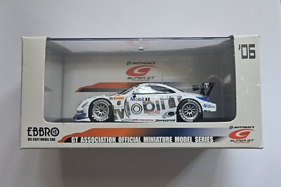 EBBRO 1/43 MOBIL1 Lexus SC SUPER GT 2006 #6 GT500 AUTOBACS GT ASSOCIATION MODEL