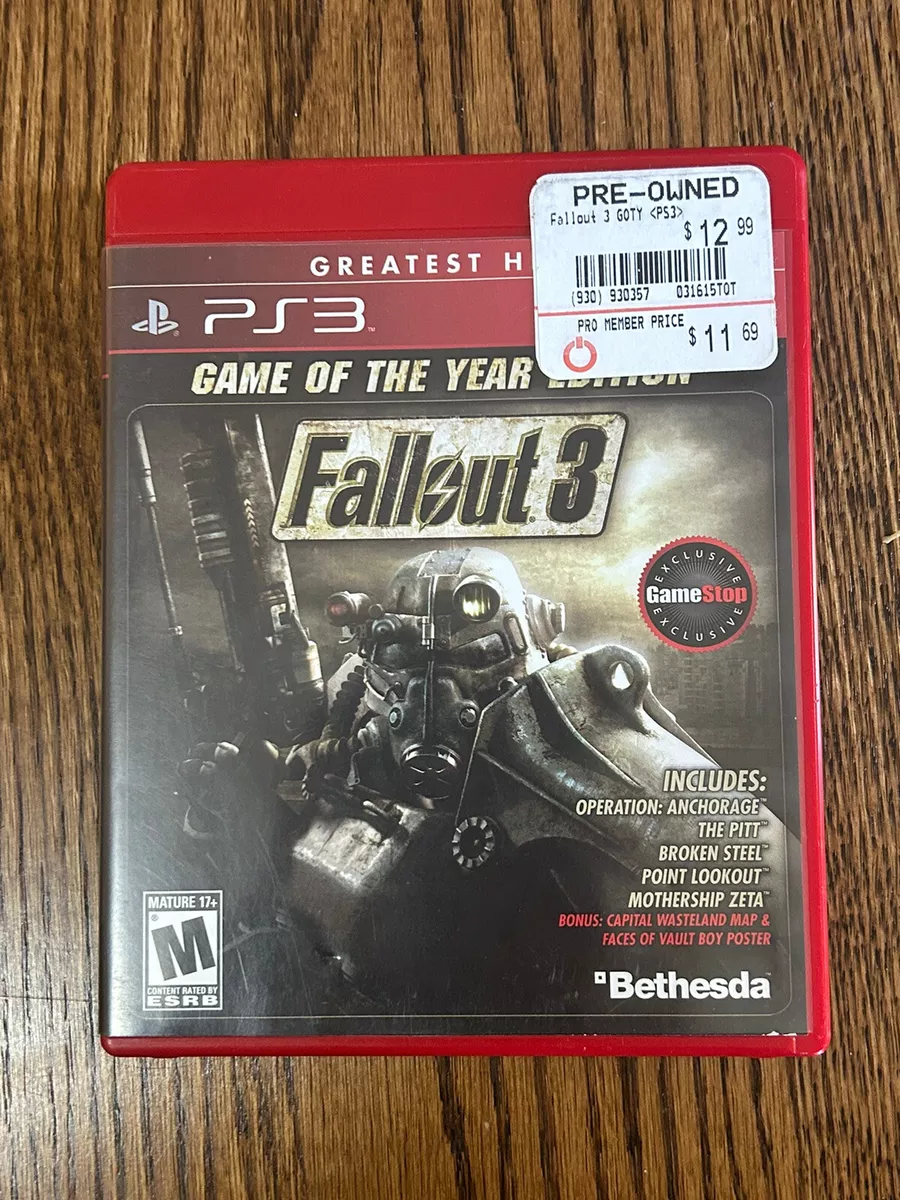 Fallout 3 ps3 sale price