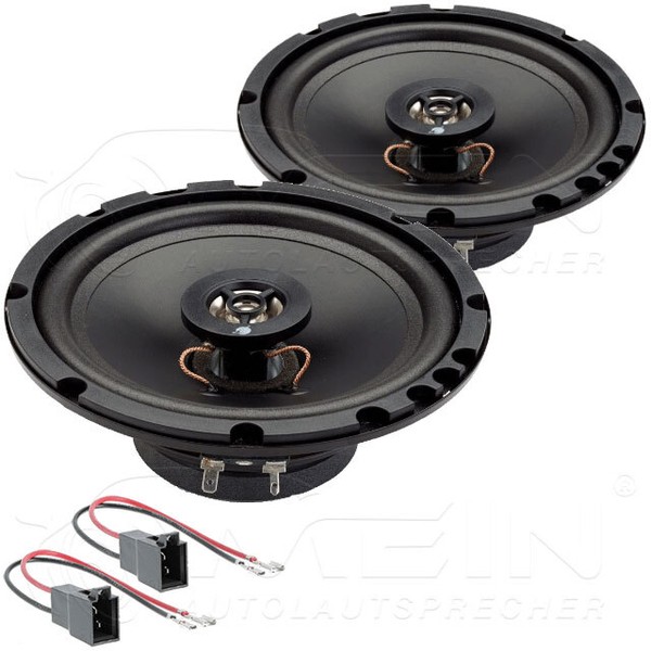 Auto Lautsprecher FüR Vw T4 Bus 1996-2003 Front TüR Vorn 2-Wege Koax 100W #Azmt-image