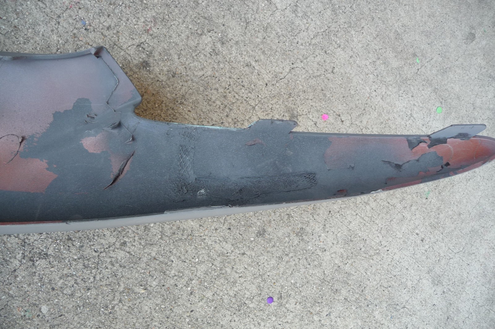 2015-16 McLaren 650S Front Bumper Upper Molding Cover 1211A7744CP 11A7744CP OEM