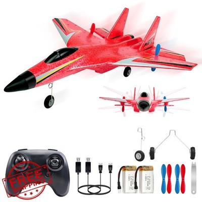 Fremego Su-27 RC Airplane 2CH Remote Control Plane Gyro 2 Batteries