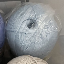 Bernat Baby Sport Big Ball acrylic yarn; DK weight, Color Baby Blue