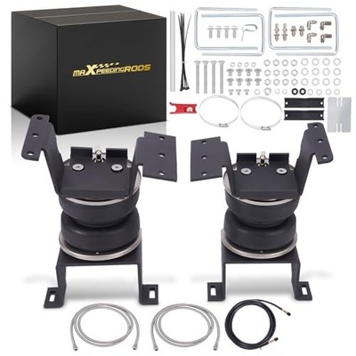  Air Suspension Spring Kit 5000 lbs for Chevrolet Silverado 2500HD 3500HD Black
