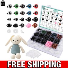 820Pcs Safety Eyes for Amigurumi- Safety Eyes and Noses for Crochet Anim