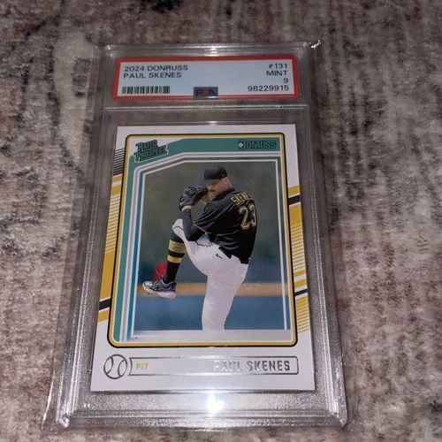2024 Donruss Paul Skenes #131 Rookie PSA 9  (98229915)