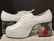 Funtaisma High Heeled Fish Tank Loafer Shoes Size LARGE