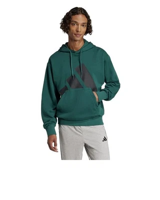  Kapuzen Hoodie HERREN Adidas Ess Big Logo French Terry grün  - Bild 1 von 4