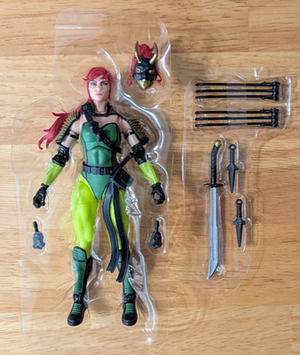 G.I. Joe Classified Series 212 Ninja Force  Scarlett 6'' Figure & Accessories
