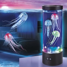 LED Jellyfish Lamp Aquarium Mood Light Color Changing Night Light Decor