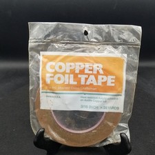 3/16 Inch 36 Yard Stained Glass Copper Foil Tape Made in USA