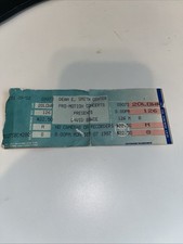 David Bowie 1987 Concert Ticket Stub Chapel Hill 1987