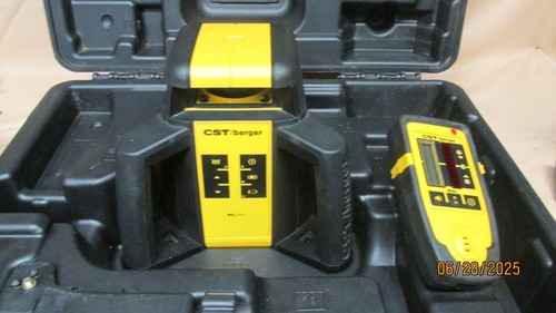 CST/Berger rl25h self leveling rotary laser level w/ rd5 receiver ...