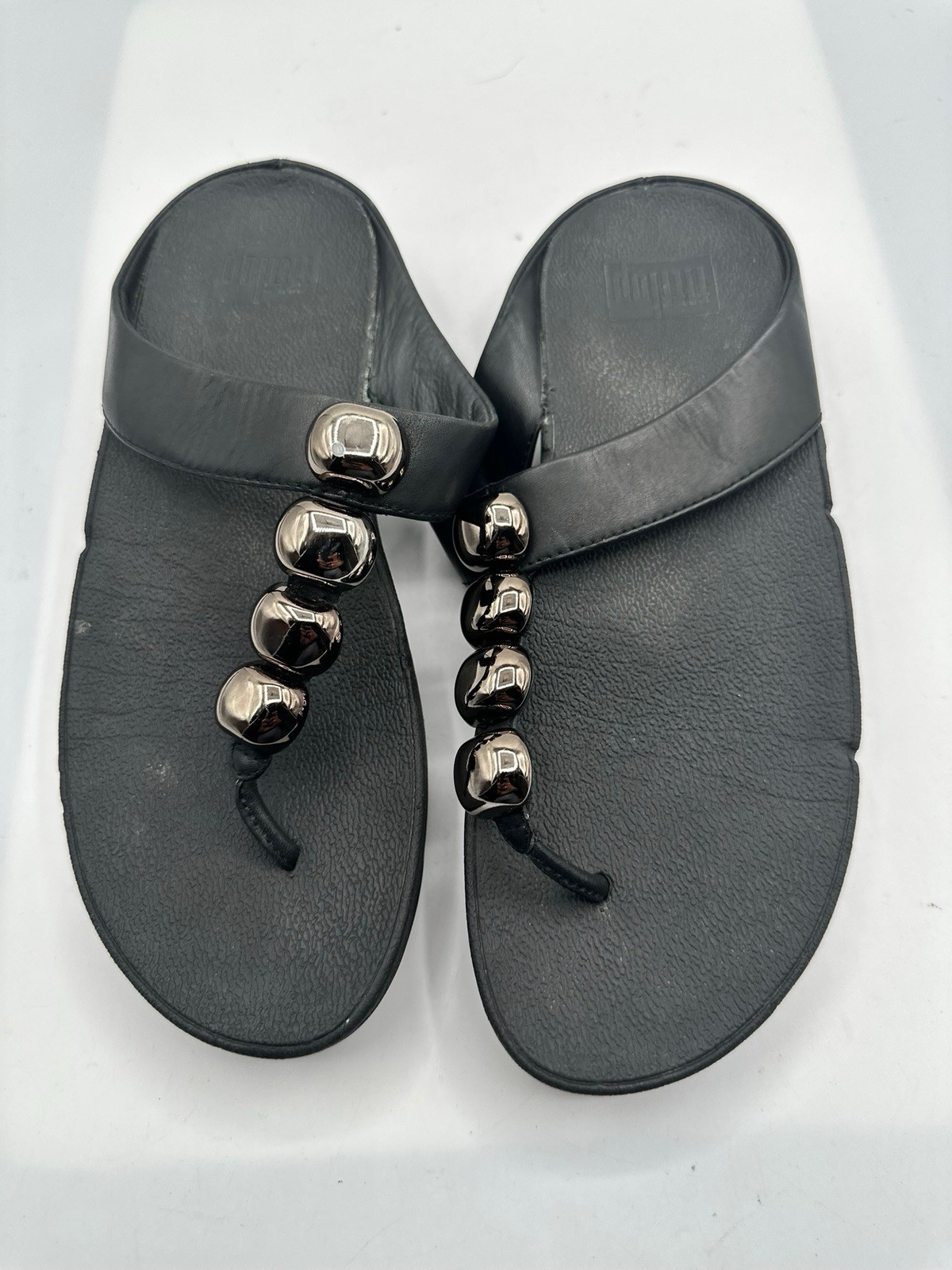 APL Fitflop Trekk sandalo nero slide casual donna taglia 7