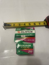New Unopened FujiFilm 200 Super Hq 24 Exposure Color Film expired 07-2001