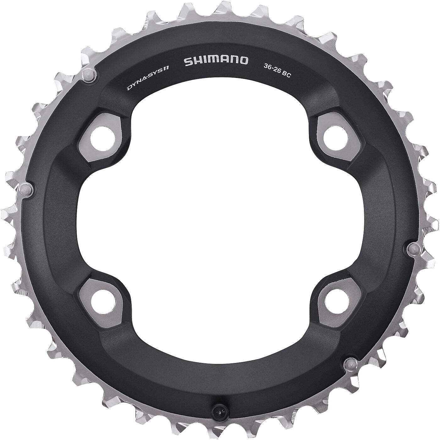 Shimano SLX FC-M7000-2 Deore 11 speed double outer chainring 36T-BC for 36-26T