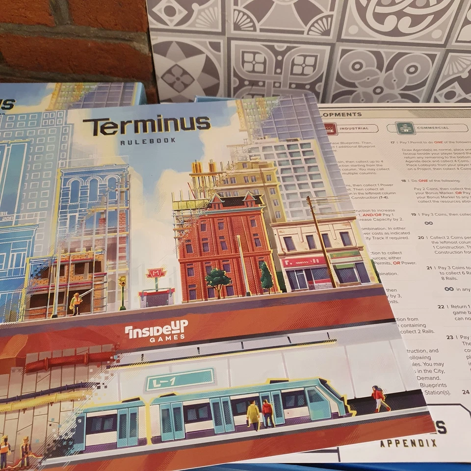 Terminus Kickstarter Deluxe Edition Gioco da Tavolo - 100% Completo - Immagine 2 di 4