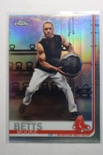 2019 Topps Chrome MOOKIE BETTS Image Variation Refractor #50 Short Print
