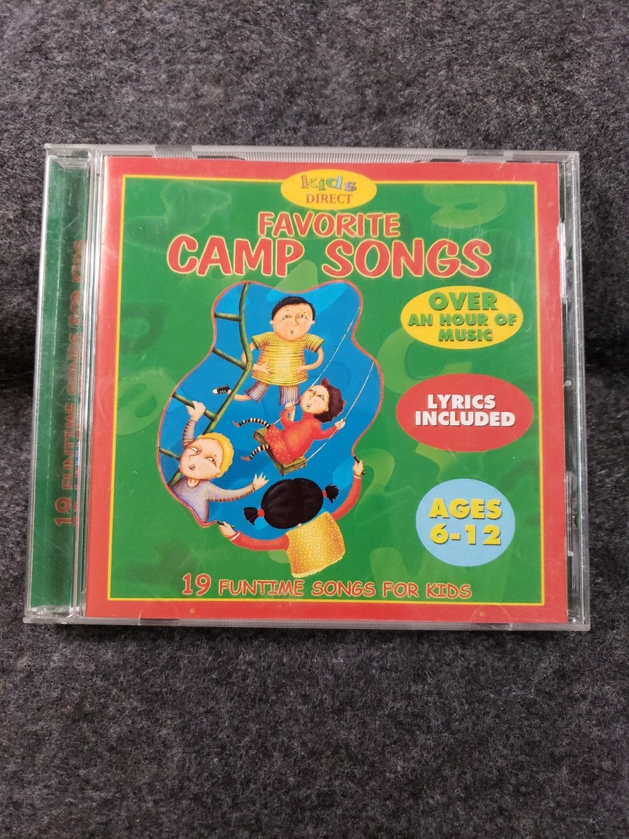 Kids Direct Favorite Camp Songs CD 19 Funtime Songs for Kids