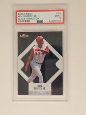 Black X-fractor 20/25 Psa 9 2006 Topps Finest  Ken Griffey Jr