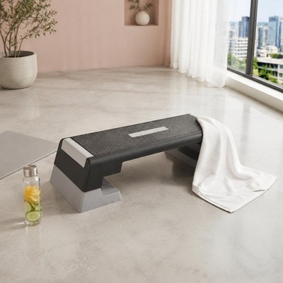 Aerobic Step Step Rectangular Exercise Step Step Textured